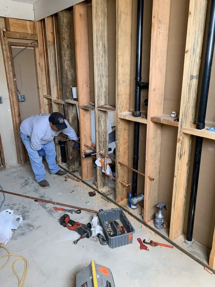 Commercial rough-in plumbing for Commercial Plumbing in Victor Haven